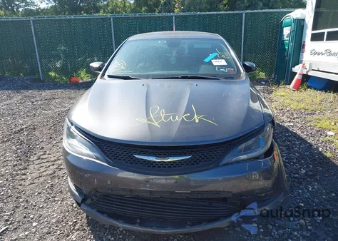 2015 Chrysler 200 S from USA, damaged, VIN 1C3CCCDGXFN522714